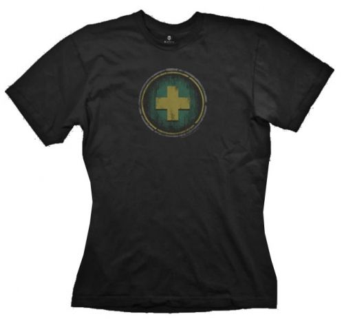 Тениска - WOW - Dungeon Role - Heal - черна