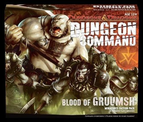 D&D DUNGEON COMMAND: BLOOD OF GRUUMSH - MINIATURE FACTION PACK