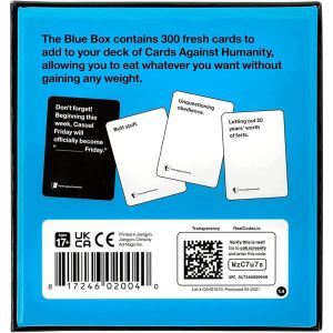 CARDS AGAINST HUMANITY - BLUE BOX EXPANSION