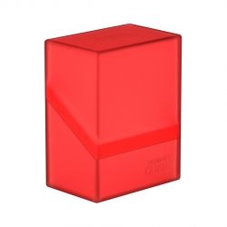 КУТИЯ ЗА КАРТИ - ULTIMATE GUARD BOULDER DECK CASE (за LCG, TCG и др) 60+ - ЧЕРВЕНА
