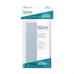 НЕМСКИ ПРОТЕКТОРИ UG - ULTIMATE GUARD PRECISE-FIT RESEALABLE SLEEVES JAPANESE 60x87 - 100 БР. ПРОЗРАЧНИ