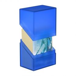 КУТИЯ ЗА КАРТИ - ULTIMATE GUARD BOULDER DECK CASE (за LCG, TCG и др) 60+ - СИНЯ (САПФИР)