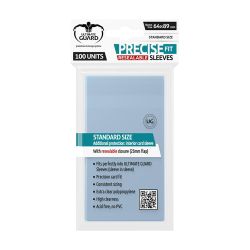 НЕМСКИ ПРОТЕКТОРИ UG - ULTIMATE GUARD PRECISE-FIT RESEALABLE SLEEVES 64x89 (63.5x88 LCG)  - 100 БР. ПРОЗРАЧНИ