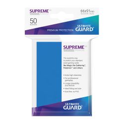 НЕМСКИ ПРОТЕКТОРИ UG - ULTIMATE GUARD SUPREME UX SLEEVES 66x91 (63.5x88 LCG) - 50 БР. КРАЛСКО СИНИ