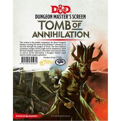 D&D DUNGEON MASTER'S SCREEN - TOMB OF ANNIHILATION
