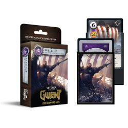 ПРОТЕКТОРИ ЗА КАРТИ - GWENT - 65X90 (63.5x88 LCG) - 100 БР. - SKELLIGE FACTION SLEEVES