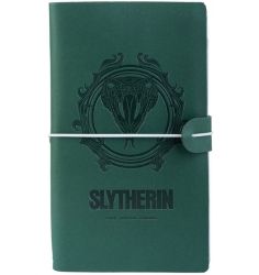 ТЕТРАДКИ ЗА ПЪТ - TRAVEL NOTEBOOK - SLYTHERIN HOUSE
