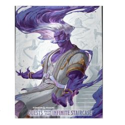 D&D Book - QUESTS FROM THE INFINITE STAIRCASE - ALTERNATE COVER
