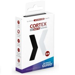 НЕМСКИ ПРОТЕКТОРИ UG - ULTIMATE GUARD CORTEX SLEEVES JAPANESE MATTE 62x89 - 60 БР. ЧЕРНИ