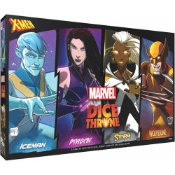 DICE THRONE: MARVEL X-MEN - WOLVERINE V. STORM V. ICEMAN V. PSYLOCK
