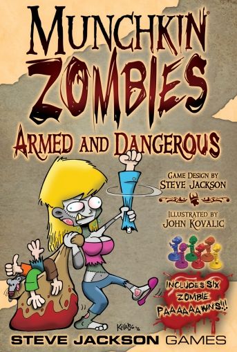 MUNCHKIN ZOMBIES 2 - ARMED AND DANGEROUS - EXPANSION