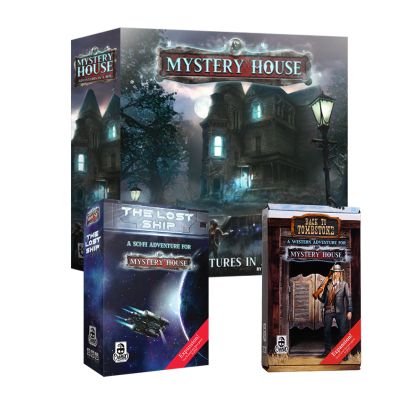 БЪНДЪЛ - MYSTERY HOUSE: ADVENTURES IN A BOX + THE LOST SHIP + BACK TO TOMBSTONE