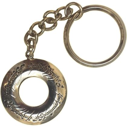 ELVISH SCRIPT KEYCHAIN - THE LORD OF THE RINGS