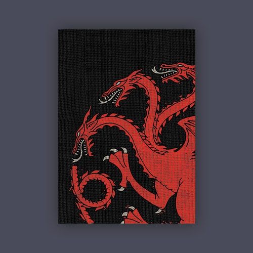 ПРОТЕКТОРИ - Game Of Thrones  63,5X88 (за LCG, TCG и др.) - 50 БР. - House TARGARYEN