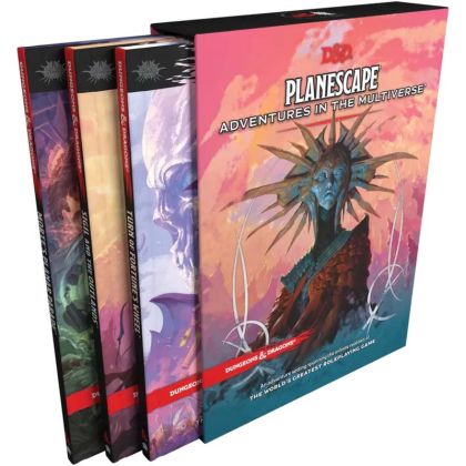 D&D BOOK GIFT SET: PLANESCAPE ADVENTURES IN THE MULTIVERSE