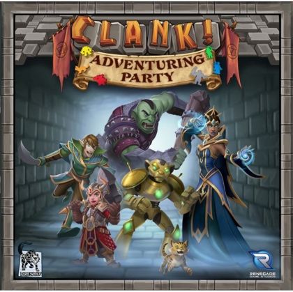 CLANK! ADVENTURING PARTY- ПРЕОЦЕНЕНА - СРЕДНА ПОВРЕДА НА КУТИЯТА