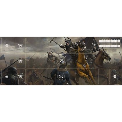 ПОДЛОЖКА ЗА ИГРА - GWENT - 73х29 cm - NILFGAARD FACTION PLAYMAT (ЗА 1 ИГРАЧ)