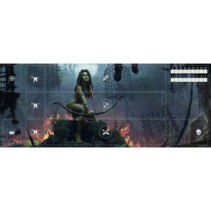 ПОДЛОЖКА ЗА ИГРА - GWENT - 73х29 cm - SCOIA'TAEL FACTION PLAYMAT (ЗА 1 ИГРАЧ)
