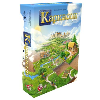 КАРКАСОН - Базова игра 3.0 (CARCASSONNE)  -  ПРЕОЦЕНЕНА - СРЕДНА ПОВРЕДА НА КУТИЯТА