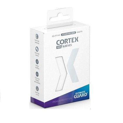 НЕМСКИ ПРОТЕКТОРИ UG - ULTIMATE GUARD CORTEX SLEEVES 66x91 (63.5x88 LCG) - 100 БР. БЕЛИ