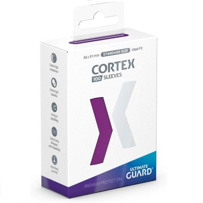 НЕМСКИ ПРОТЕКТОРИ UG - ULTIMATE GUARD CORTEX SLEEVES 66x91 (63.5x88 LCG) - 100 БР. ЛИЛАВИ