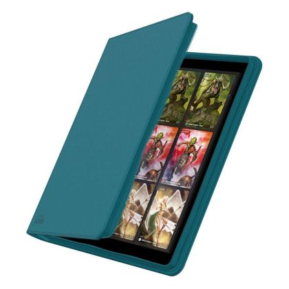 КЛАСЬОР ЗА КАРТИ - ULTIMATE GUARD ZIPFOLIO XS 24-POCKET 480 CARDS (за LCG, TCG и др) - ПЕТРОЛ