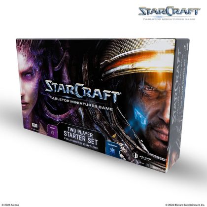 STARCRAFT: TABLETOP MINIATURE GAME - TWO PLAYER STARTER SET - FOUNDERS EDITION