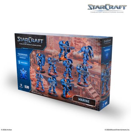 STARCRAFT: TABLETOP MINIATURE GAME - EXPANSION SET - TERRAN: MARINE