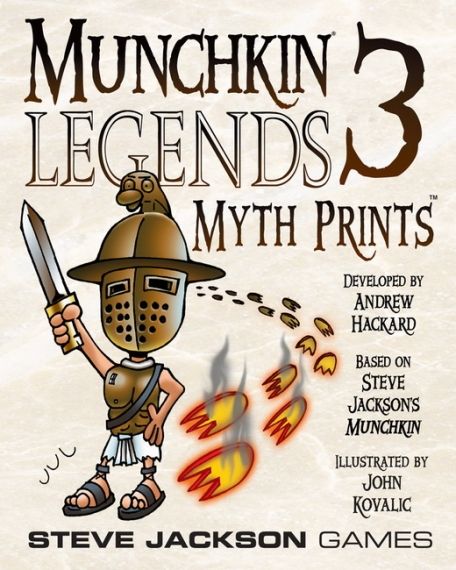 MUNCHKIN LEGENDS 3 - MYTH PRINTS - EXPANSION 