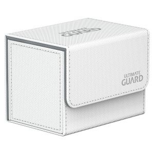 КУТИЯ ЗА КАРТИ - ULTIMATE GUARD SIDEWINDER XENOSKIN (за LCG, TCG и др) 80+ - БЯЛА