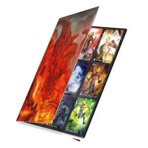 КЛАСЬОР ЗА КАРТИ - ULTIMATE GUARD FLEXXFOLIO LANDS EDITION II MOUNTAIN 18-POCKET 360 CARDS (за LCG, TCG и др) - MOUNTAIN