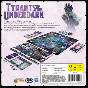D&D TYRANTS OF THE UNDERDARK BOARD GAME - 2021 EDITION