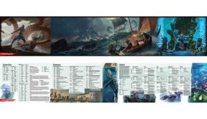 D&D DUNGEON MASTER'S SCREEN - OF SHIPS AND THE SEA