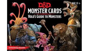 DUNGEONS &amp; DRAGONS  MONSTER CARDS - VOLO'S GUIDE TO MONSTERS
