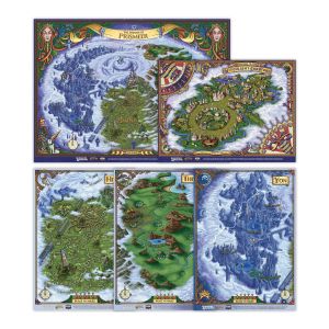 DUNGEONS &amp; DRAGONS - MAP SET - THE WILD BEYOND THE WITCHLIGHT