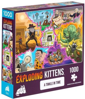 EXPLODING KITTENS - A TINKLE IN TIME - ПЪЗЕЛ - 1000 ЧАСТИ