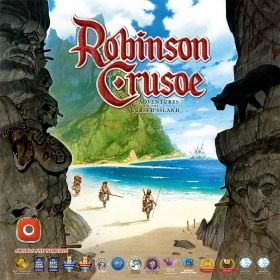 ROBINSON CRUSOE: ADVENTURES ON THE CURSED ISLAND 2ND EDITION - ПРЕОЦЕНЕНА - СРЕДНА ПОВРЕДА НА КУТИЯТА