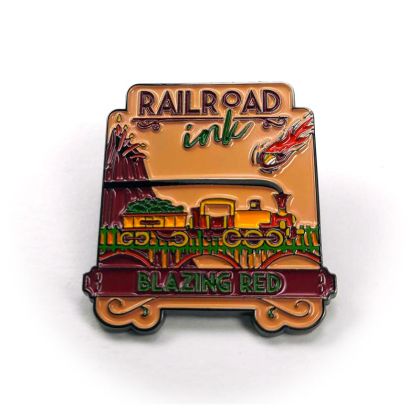 RAILROAD INK - ENAMEL PINS PACK