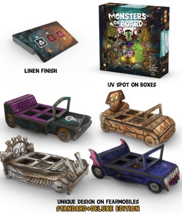 MONSTERS ON BOARD DELUXE - KICKSTARTER