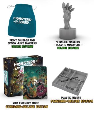 MONSTERS ON BOARD DELUXE - KICKSTARTER