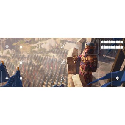 ПОДЛОЖКА ЗА ИГРА - GWENT - 73х29 cm - NORTHERN REALMS FACTION PLAYMAT (ЗА 1 ИГРАЧ)