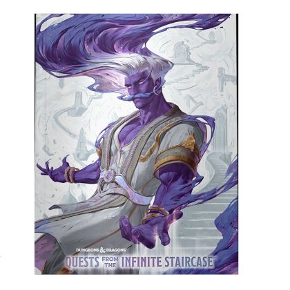 D&D Book - QUESTS FROM THE INFINITE STAIRCASE - ALTERNATE COVER