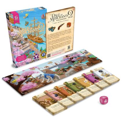 БЪНДЪЛ - DALE OF MERCHANTS 1 + DALE OF MERCHANTS 2 + DALE OF MERCHANTS 3 + BEAVERS EXPANSION + SLEEVES