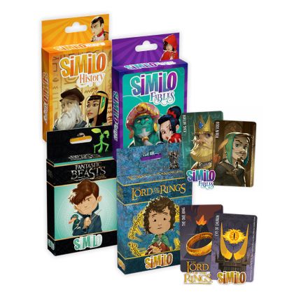 БЪНДЪЛ SIMILO: LORD OF THE RINGS + FANTASTIC BEASTS + HISTORY + FABLES + PROMO CARDS LOTR + PROMO CARDS FABLES