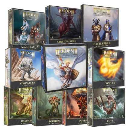 БЪНДЪЛ ALL-IN 2026 HEROES OF MIGHT & MAGIC III: THE BOARD GAME + EXPANSIONS
