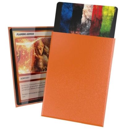 НЕМСКИ ПРОТЕКТОРИ UG - ULTIMATE GUARD CORTEX SLEEVES 66x91 (63.5x88 LCG) - 100 БР. ОРАНЖЕВИ