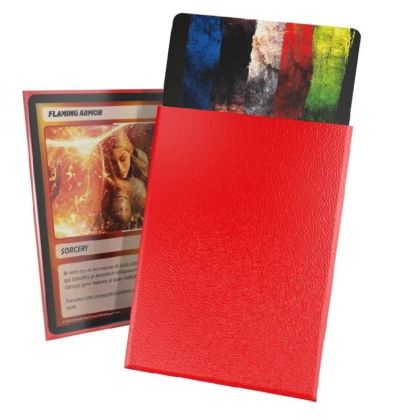 НЕМСКИ ПРОТЕКТОРИ UG - ULTIMATE GUARD CORTEX MATTE SLEEVES 66x91 (63.5x88 LCG) - 100 БР. ЧЕРВЕНИ