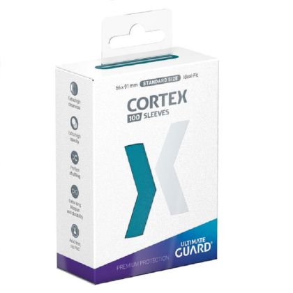 НЕМСКИ ПРОТЕКТОРИ UG - ULTIMATE GUARD CORTEX  SLEEVES  JAPANESE 62x89 - 60 БР. ПЕТРОЛ
