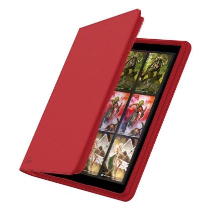КЛАСЬОР ЗА КАРТИ - ULTIMATE GUARD ZIPFOLIO XS 24-POCKET 480 CARDS (за LCG, TCG и др) - ЧЕРВЕН