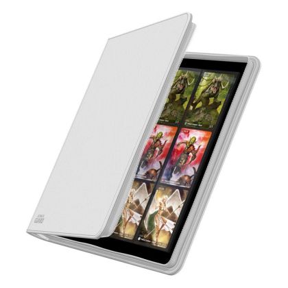 КЛАСЬОР ЗА КАРТИ - ULTIMATE GUARD ZIPFOLIO XS 24-POCKET 480 CARDS (за LCG, TCG и др) - БЯЛ